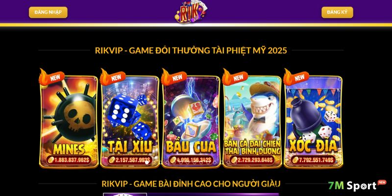 Sân chơi nổi bật với nhiều trò chơi chất lượng, đặc sắc Sân chơi nổi bật với nhiều trò chơi chất lượng, đặc sắc