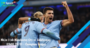 Đội hình dự kiến trước trận Manchester City vs Galatasaray