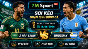Đội hình dự kiến trước trận Ả Rập Saudi vs Uruguay