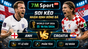Đội hình dự kiến trước trận Anh vs Croatia