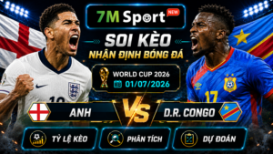 Đội hình dự kiến trước trận Anh vs D.R. Congo