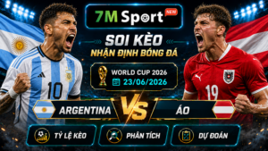 Đội hình dự kiến trước trận Argentina vs Áo