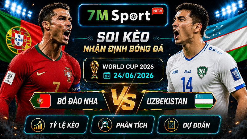 Đội hình dự kiến trước trận Bồ Đào Nha vs Uzbekistan