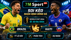 Đội hình dự kiến trước trận Brazil vs Haiti