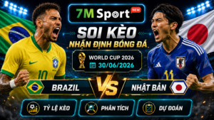 Đội hình dự kiến trước trận Brazil vs Nhật Bản