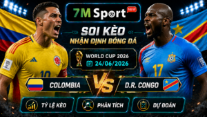 Đội hình dự kiến trước trận Colombia vs D.R. Congo