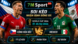 Đội hình dự kiến trước trận Cộng hòa Séc vs Mexico