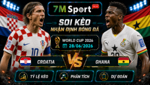 Đội hình dự kiến trước trận Croatia vs Ghana