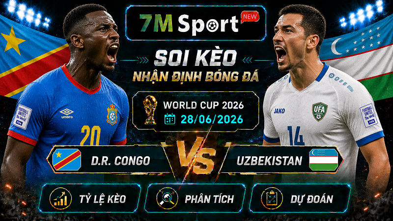 Đội hình dự kiến trước trận D.R. Congo vs Uzbekistan