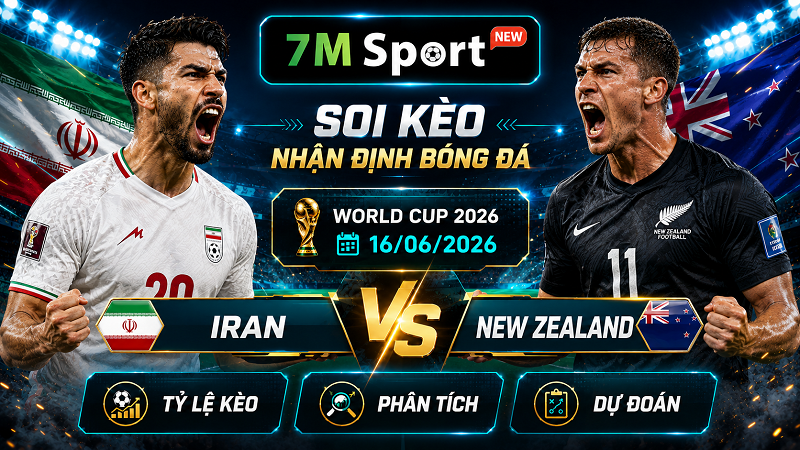 Đội hình dự kiến trước trận Iran vs New Zealand