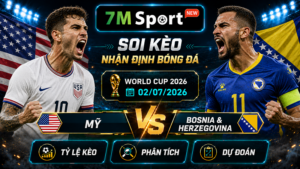 Đội hình dự kiến trước trận Mỹ vs Bosnia & Herzegovina