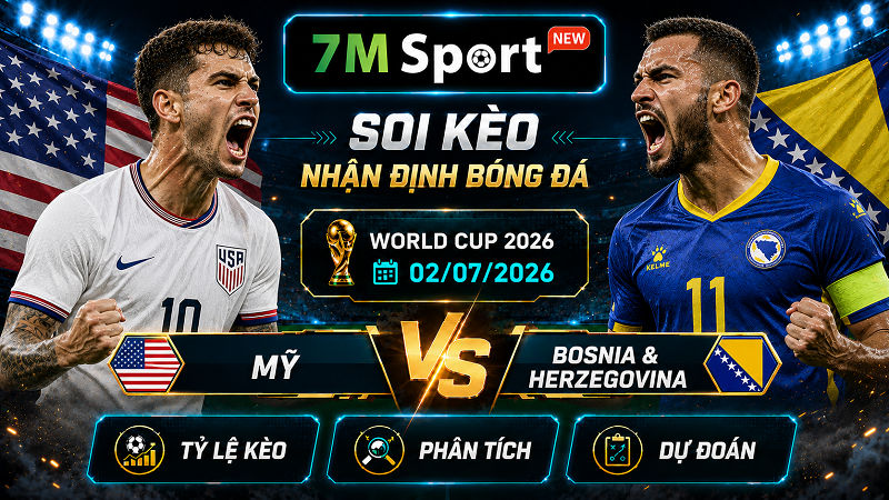 Đội hình dự kiến trước trận Mỹ vs Bosnia & Herzegovina