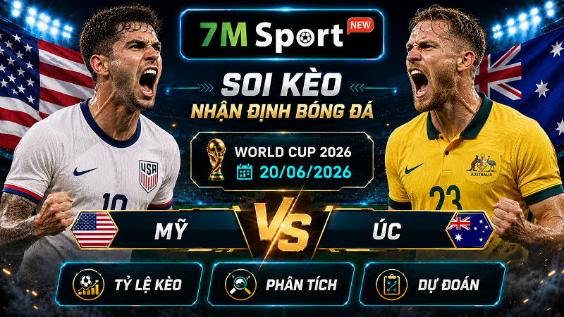 Đội hình dự kiến trước trận Mỹ vs Úc