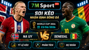 Đội hình dự kiến trước trận Na Uy vs Senegal