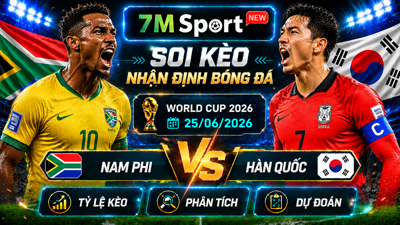 Đội hình dự kiến trước trận Nam Phi vs Hàn Quốc
