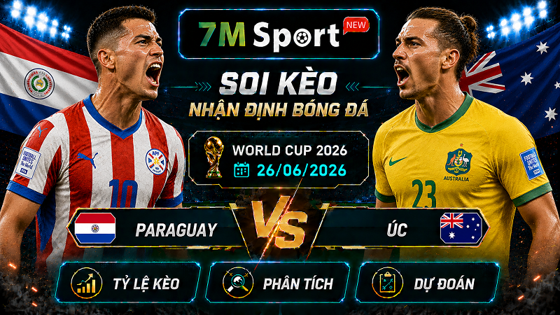 Đội hình dự kiến trước trận Paraguay vs Úc