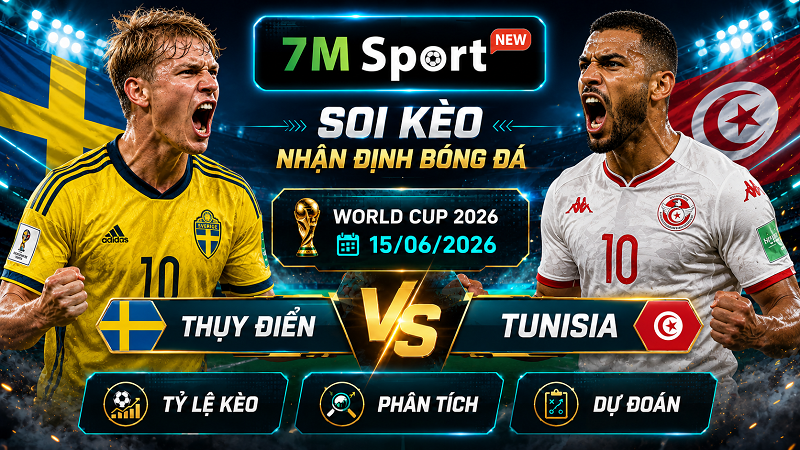 Đội hình dự kiến trước trận Thụy Điển vs Tunisia