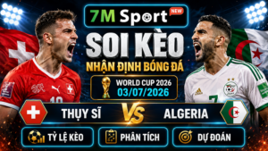 Đội hình dự kiến trước trận Thụy Sĩ vs Algeria