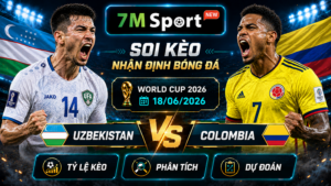 Đội hình dự kiến trước trận Uzbekistan vs Colombia