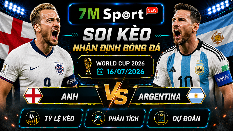 Đội hình dự kiến trước trận Anh vs Argentina