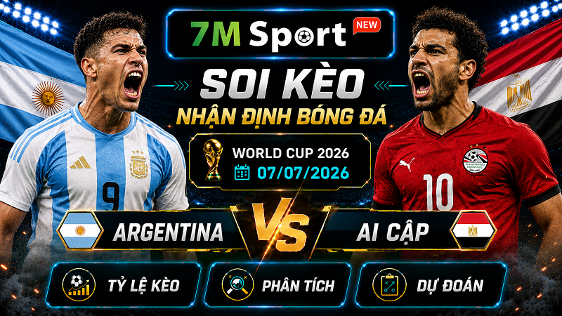 Đội hình dự kiến trước trận Argentina vs Ai Cập