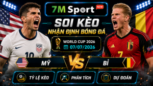 Đội hình dự kiến trước trận Mỹ và Bỉ