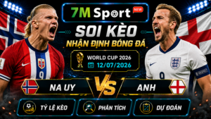 Đội hình dự kiến trước trận Na Uy vs Anh