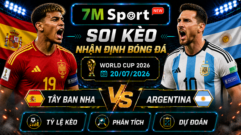 Đội hình dự kiến trước trận Tây Ban Nha vs Argentina