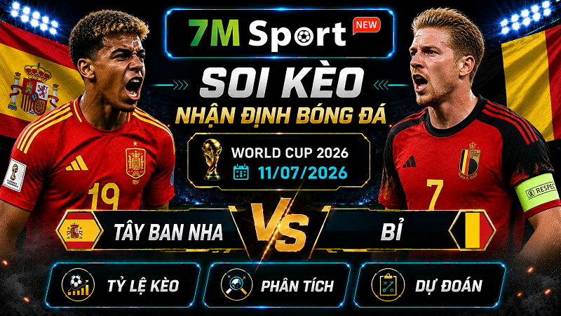 Đội hình dự kiến trước trận Tây Ban Nha vs Bỉ